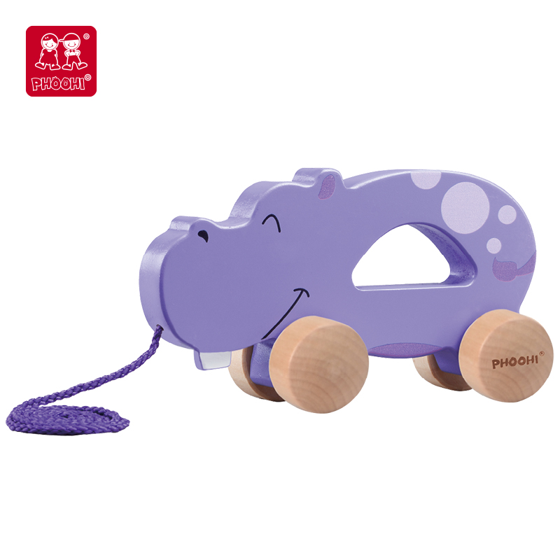 Pull Along Hippo