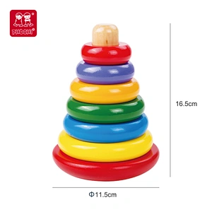 Wooden Rainbow Stacker