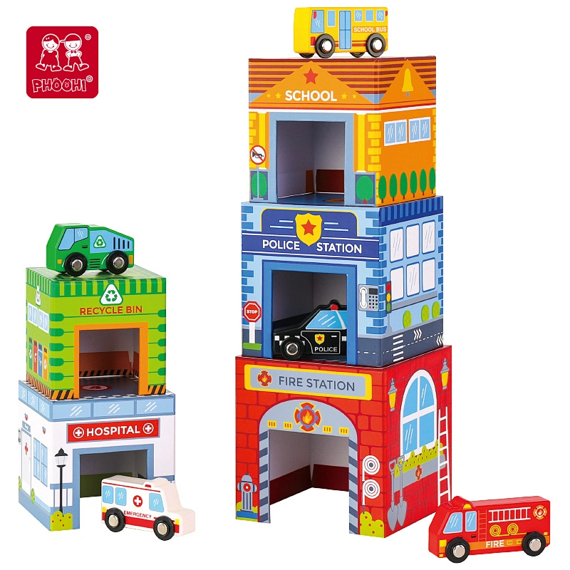 Traffic Stacking Cubes