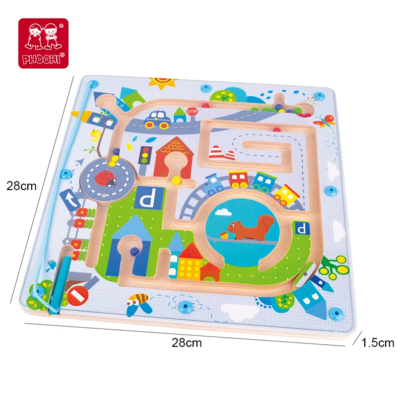 Town Magnetic Maze