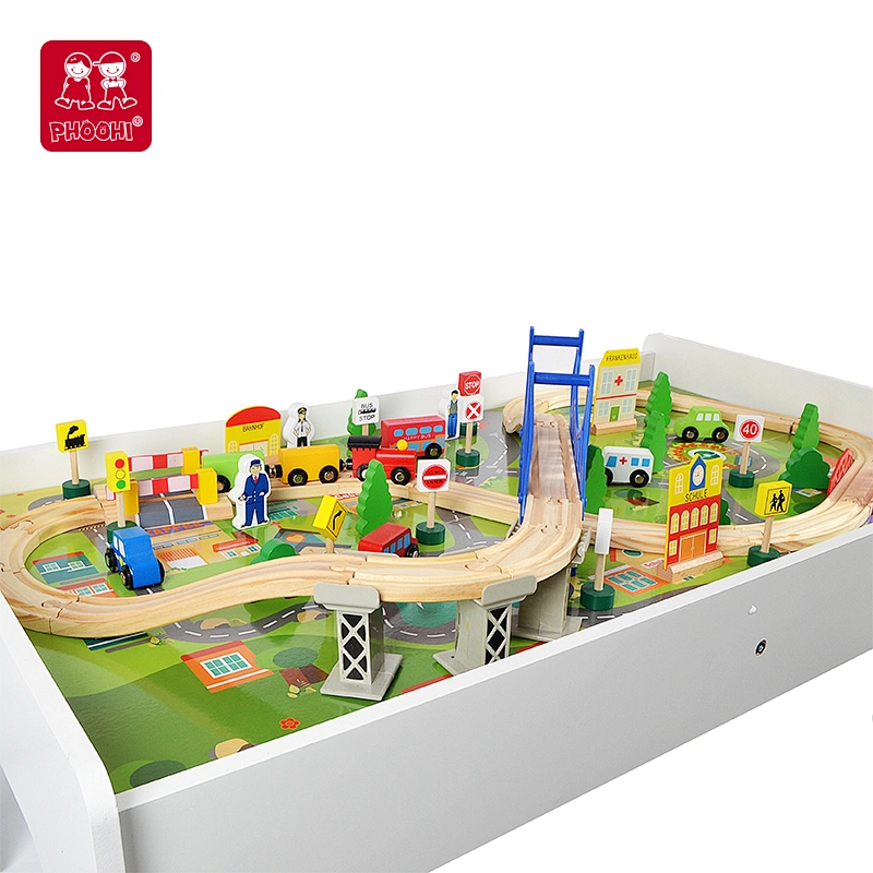 62pcs Train Set with Table