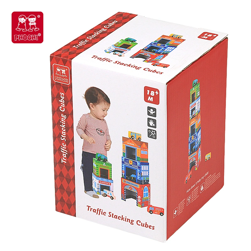 Traffic Stacking Cubes