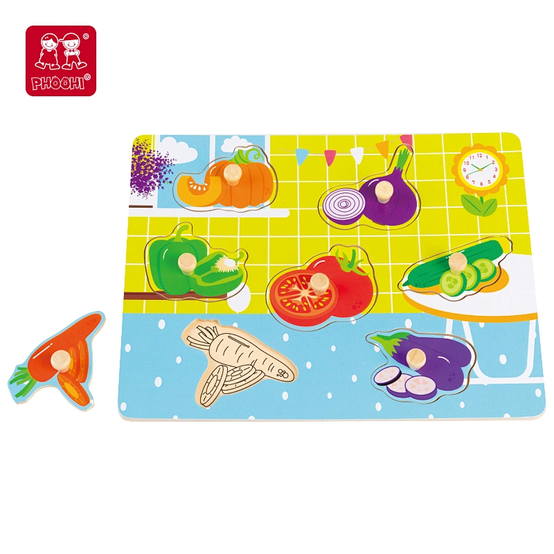 Vegetables Peg Puzzle