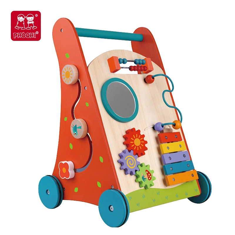 Wooden Baby Learning Walker