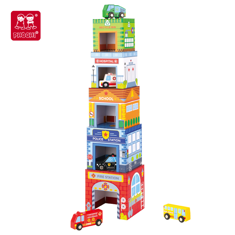 Traffic Stacking Cubes