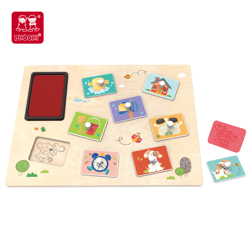 Daily Life Stamp & Puzzle