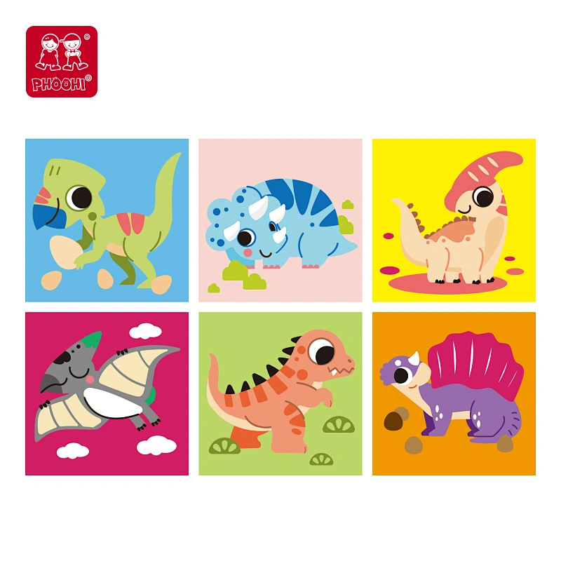 Dinosaur Cube Puzzle