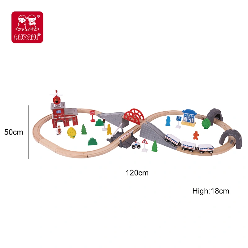 62pcs Train Set