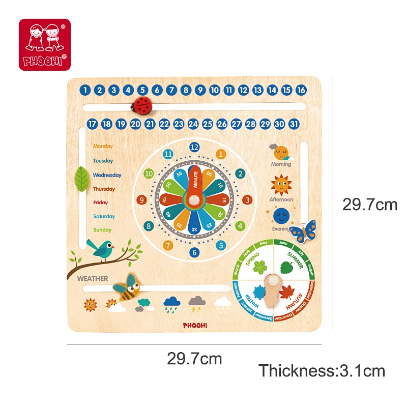 Calendar Learning Clock