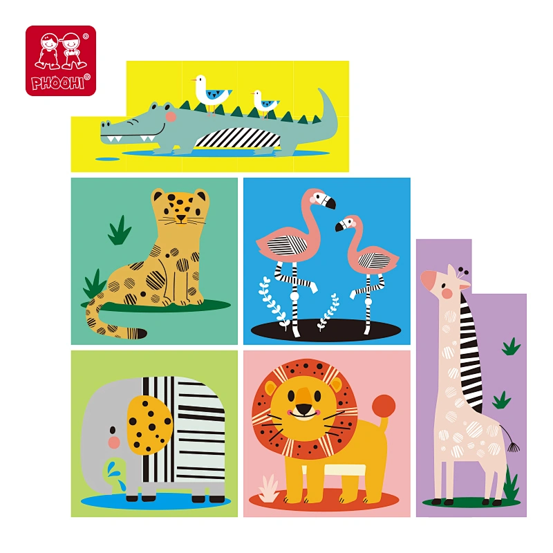 Animal Cube Puzzle