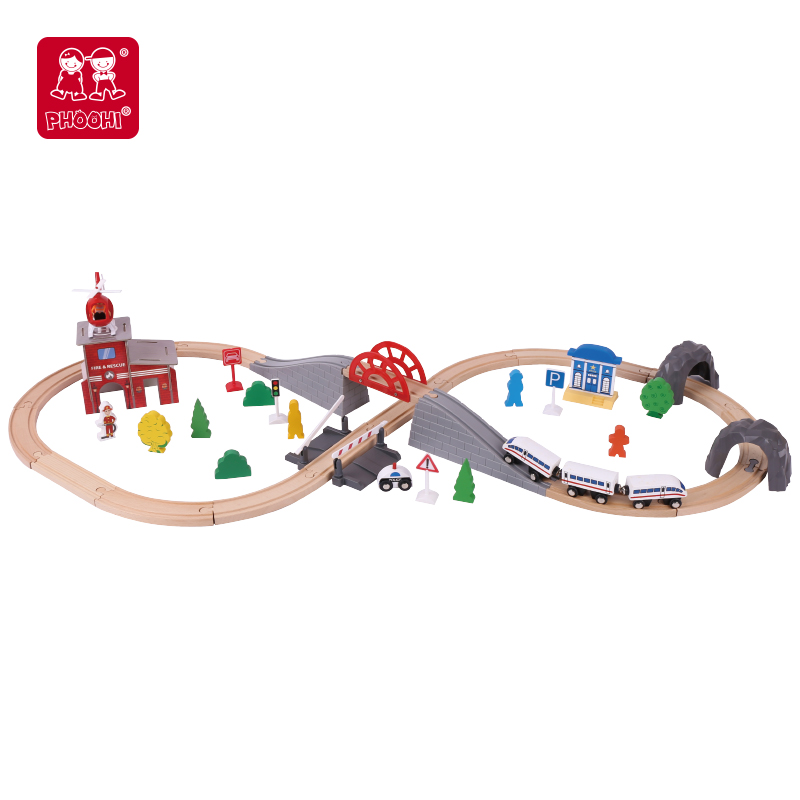 62pcs Train Set