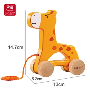Pull Along Giraffe