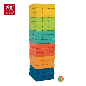54pcs Color Stacking Blocks