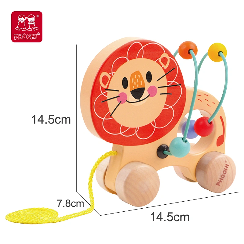 Pull Along Lion