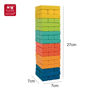 54pcs Color Stacking Blocks