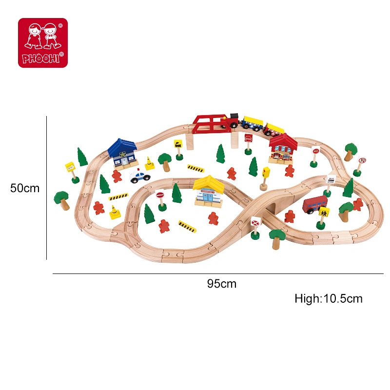 92pcs Train Set