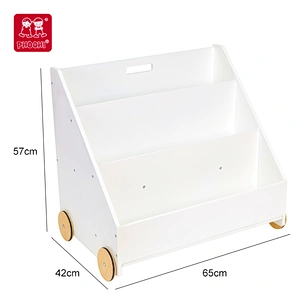 Bookshelf with Wheels