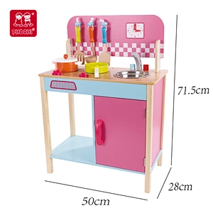 Pink European Style Kitchen