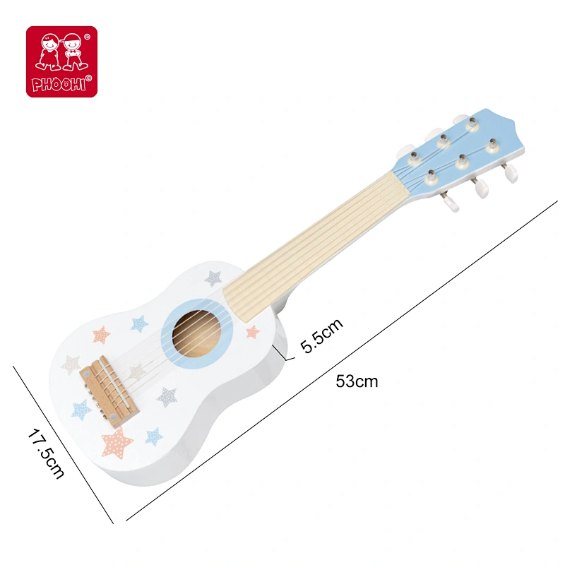 21'' White Guitar