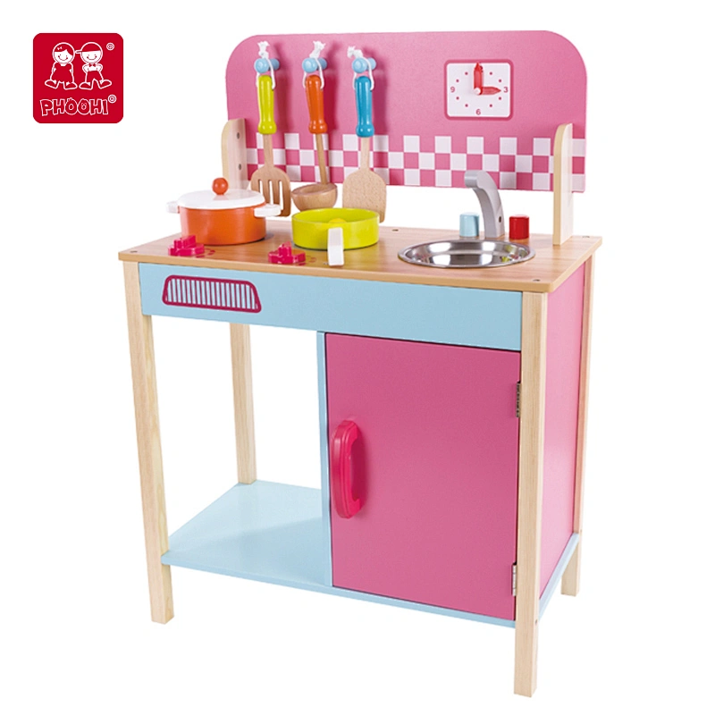 Pink European Style Kitchen