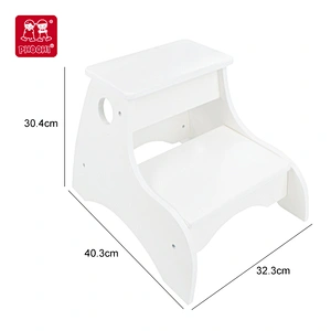 White Step Stool