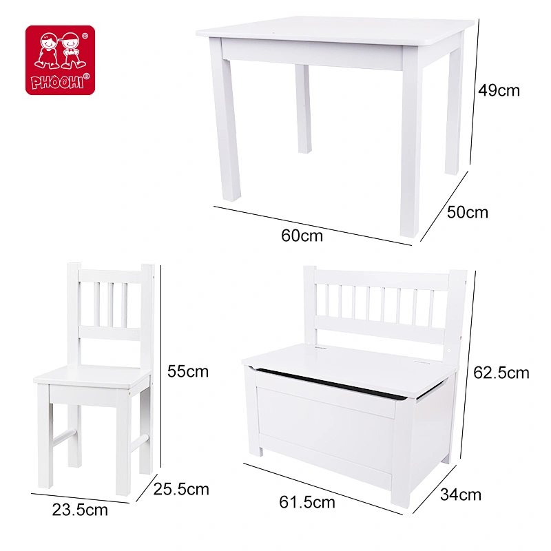 Table and 2 Chairs and Toy Box