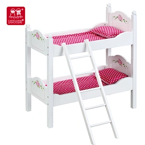 Doll Bunk Bed with Bedding
