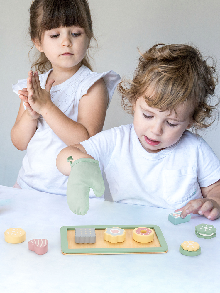  Wooden baking set toys