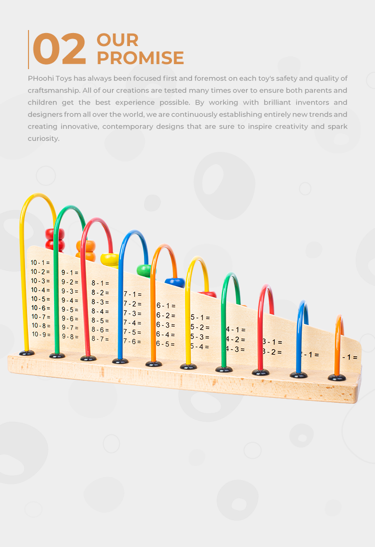 wooden Abacus Counting Number
