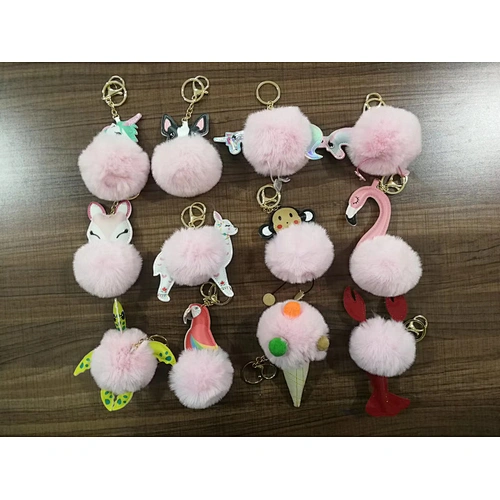 Plush key ring