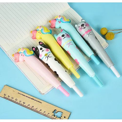 Squishy gel pen