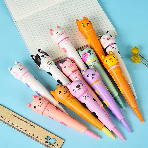 Squishy gel pen