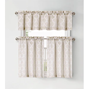 2020 new design kitchen curtain 100% polyester in stock