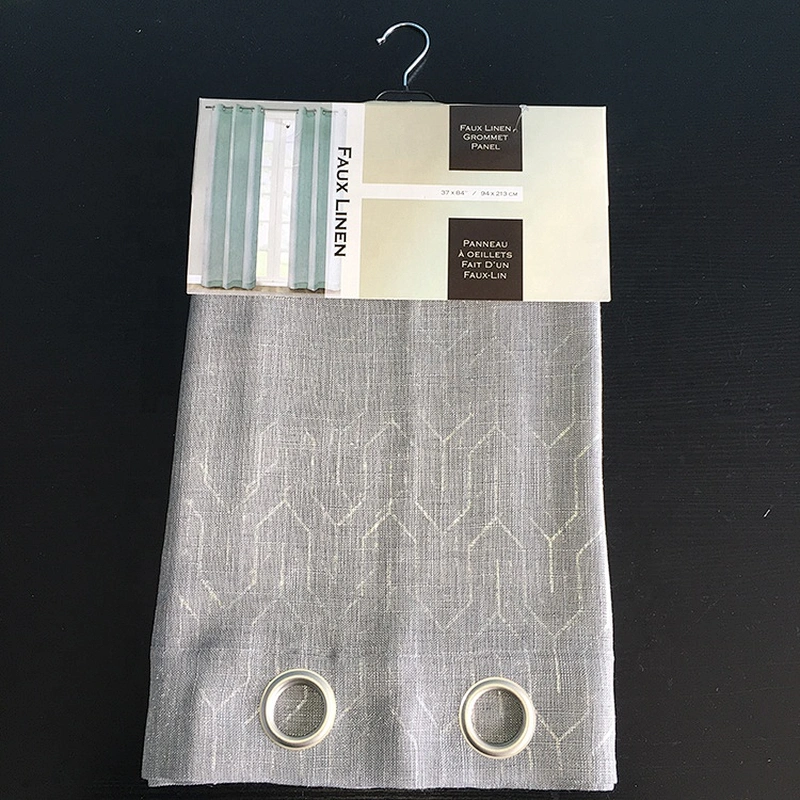 Wholesale Ready Made Designs Polyester Foil Print Sheer Cartain For Window For Hotel Office Hospital Living Room