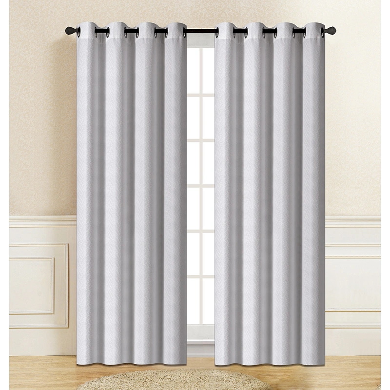 Factory direct price popular curtain for jacquard organza fabric modern design in low