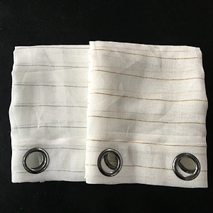 Factory direct supply grommet sheers for home fabric sheer europa curtains Lowest Price