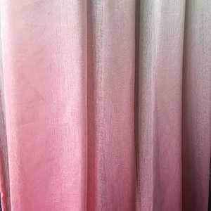 Good quality factory directly sheer dacron window curtains with cheap price