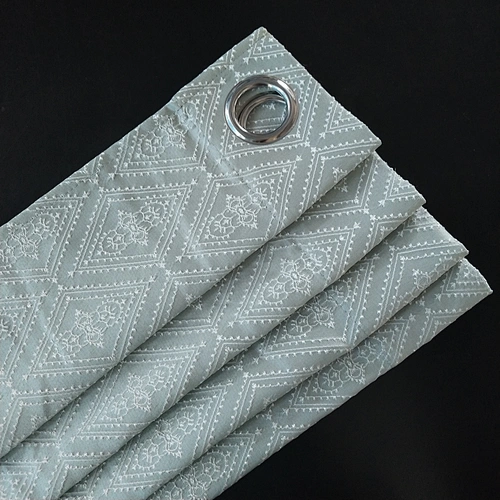 Drapery window fabric wholesale curtain  jacquard curtain for living room