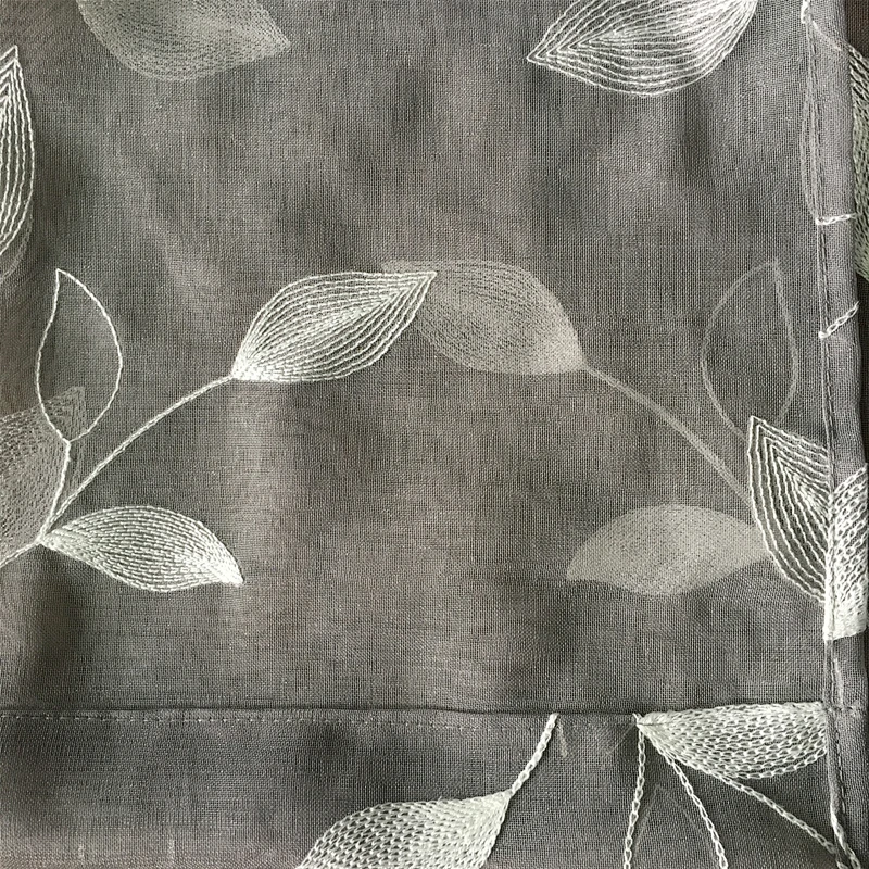 hot selling 100%polyester sheer curtain for living room with good quality