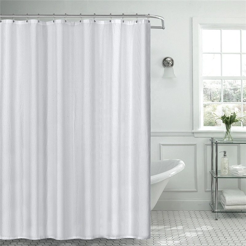 moldproof shower curtain bathroom curtain 100% polyester at good price