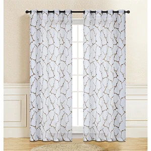 Ready made rainbow colored curtain sheer curtain romantic and elegant in the lowest price