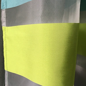 2020 fashion polyester organza sheer curtain,home used organza fabric fashion sheer curtain