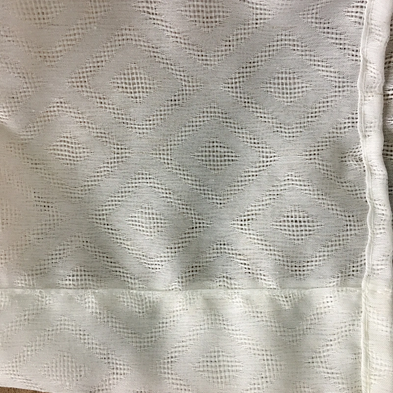 2020 good price sheer  geometric patterns  window decorative sheer curtain