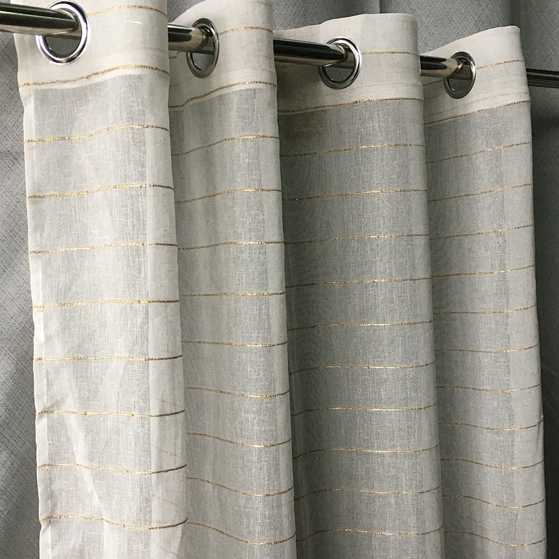 Factory direct supply grommet sheers for home fabric sheer europa curtains Lowest Price
