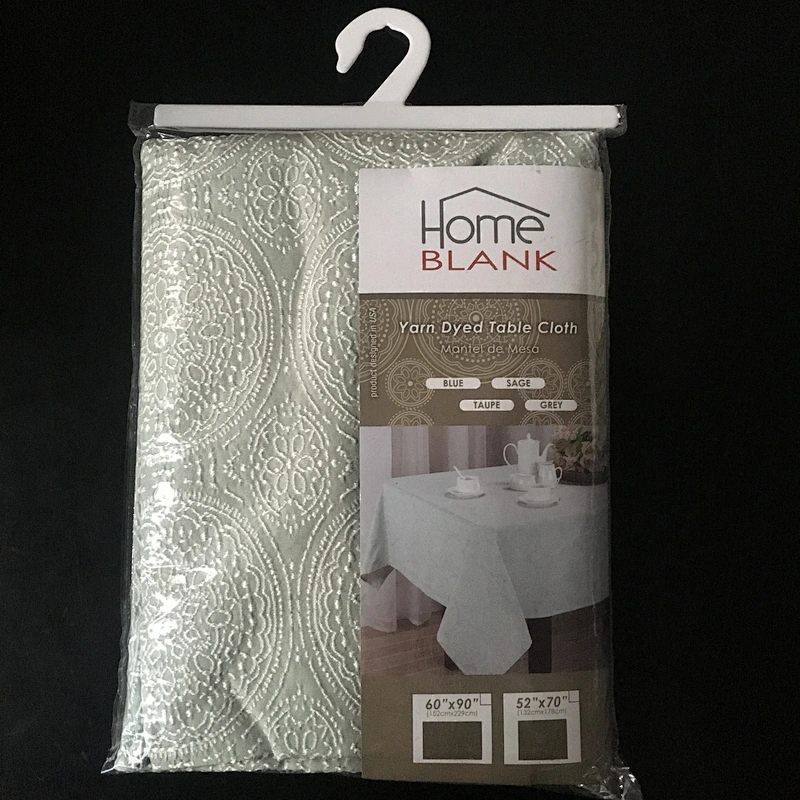 hot sale protective wholesale modern woven soft colorful dining table cloth