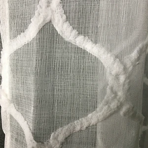 China factory supplied top quality pinch pleated sheer curtain in quick delivery