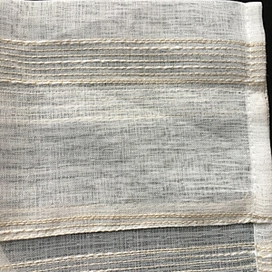 100% polyester fabric for home kitchen door curtain  fancy kitchen curtains