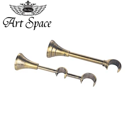 hot style wall mounting metal single double curtain pipe holder rod bracket