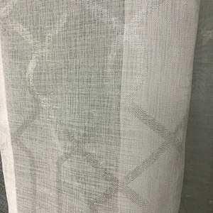 European style new jacquard livingroom curtain with matching sheer