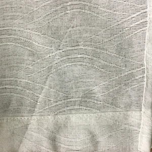 Cheap 100% polyester sheer curtain fabrics in low price